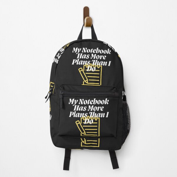 Item preview, My Notebook Has More Plans Than I Do designed and sold by Bubpat.