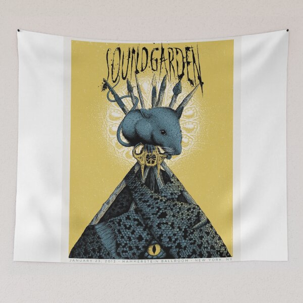 Item preview, Sound Garden Soundgarden Original Custom Vintage Music Band Tee Unique Poster Wall Art designed and sold by Cool Robot Bro..