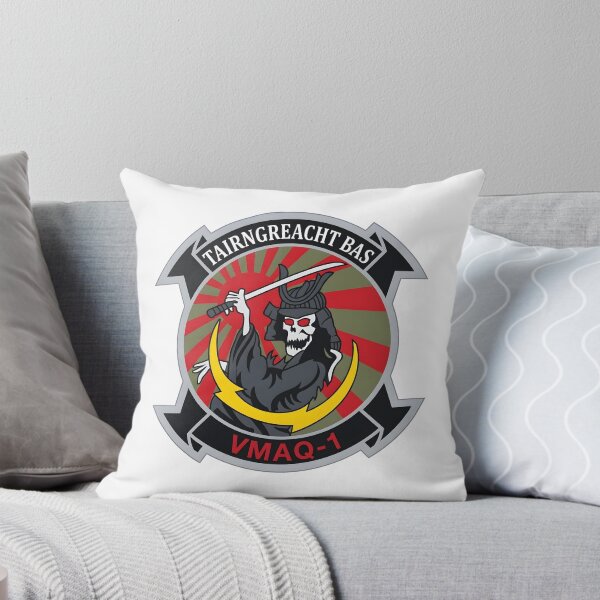 Item preview, USMC VMAQ-1 Marine Tactical Electronic Warfare Squadron 1 Banshees Emblem    designed and sold by CharlieDesings.