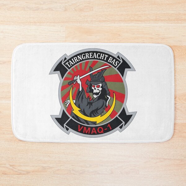 Item preview, USMC VMAQ-1 Marine Tactical Electronic Warfare Squadron 1 Banshees Emblem    designed and sold by CharlieDesings.
