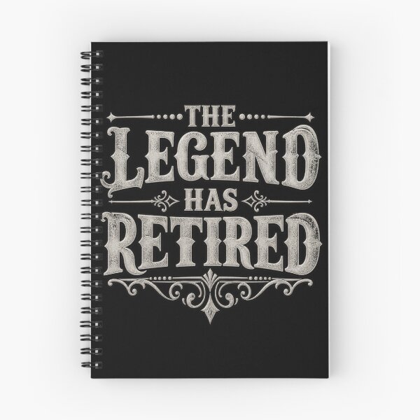 Item preview, Retirement Gift | The Legend Has Retired designed and sold by ROUX-ART.