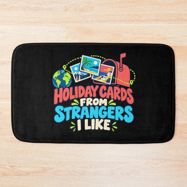 Item preview, Holiday Cards From Strangers I Like Postcard Exchange Christmas designed and sold by DreamLayerStudio.