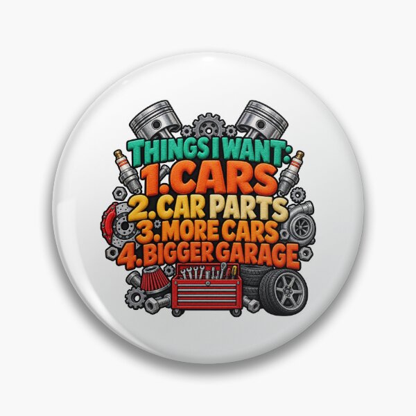 Item preview, Things I Want Cars More Cars Funny Mechanic designed and sold by ArtDesignTp.