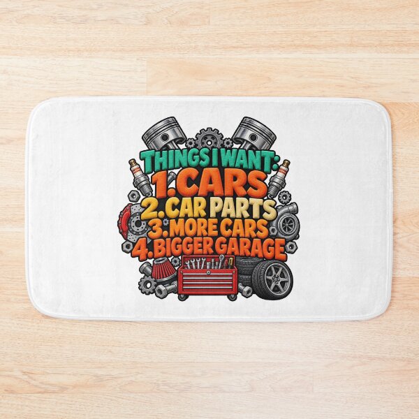 Item preview, Things I Want Cars More Cars Funny Mechanic designed and sold by ArtDesignTp.