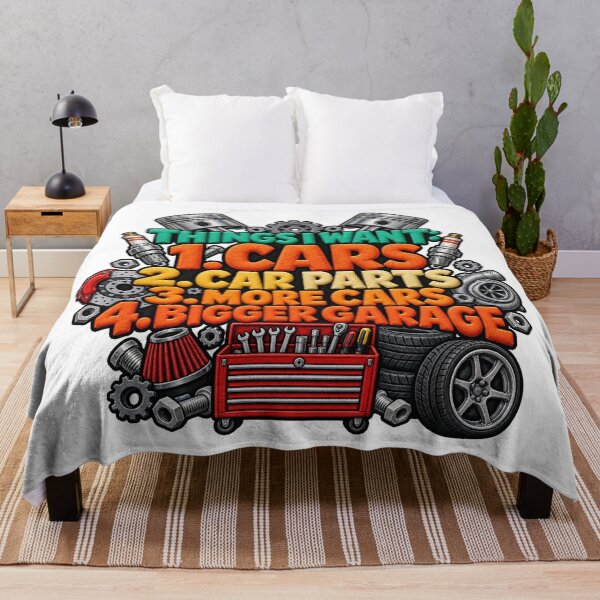 Item preview, Things I Want Cars More Cars Funny Mechanic designed and sold by ArtDesignTp.