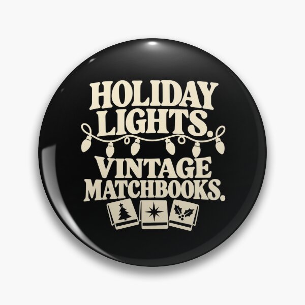 Item preview, Holiday Lights Vintage Matchbooks Christmas Ephemera designed and sold by DreamLayerStudio.