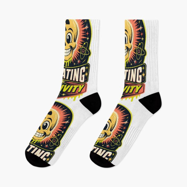 Item preview, Radiating Positivity Retro Nuclear Skull designed and sold by MagicTheDog.