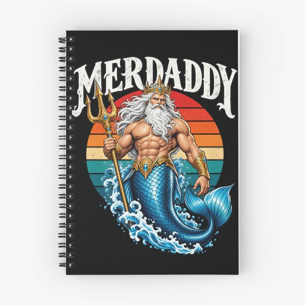 Item preview, Merdaddy Merman Fantasy Art designed and sold by ROUX-ART.