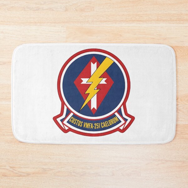 Item preview, USMC VMFA-251 Thunderbolts Marine Fighter Attack Squadron Emblem    designed and sold by CharlieDesings.