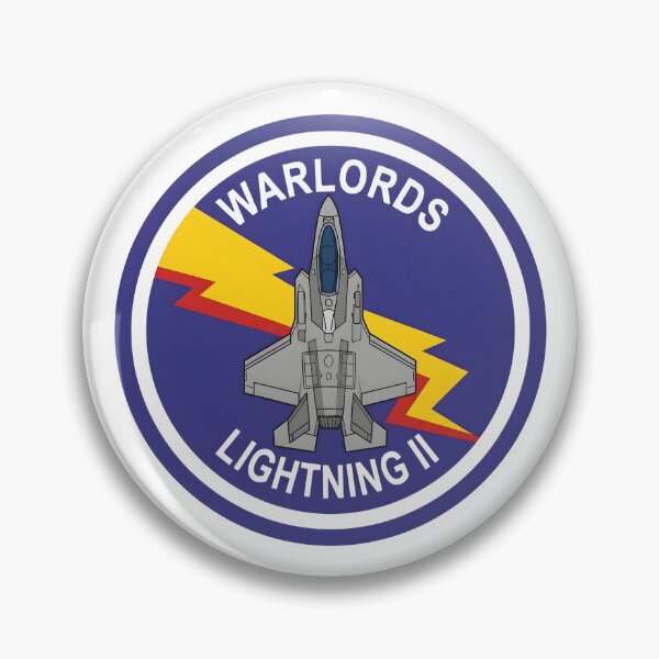 Item preview, USMC VMFAT-501 Warlords F-35B Lightning II Squadron Emblem designed and sold by CharlieDesings.