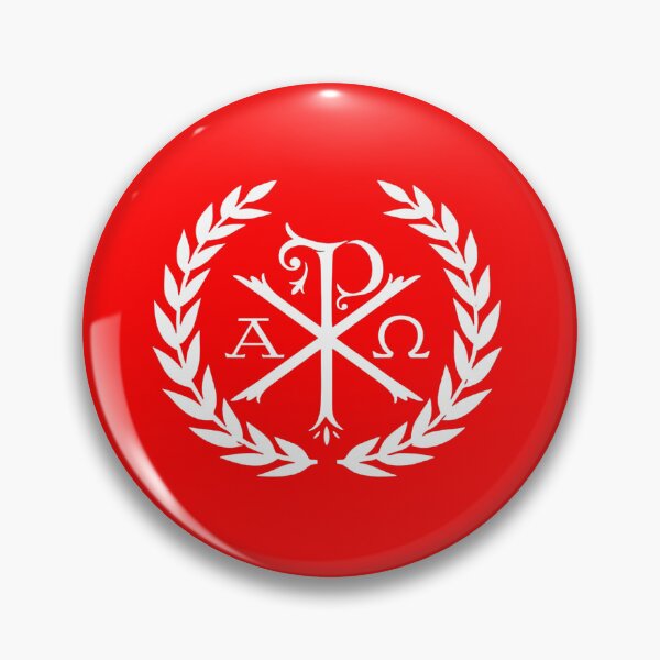 Item preview, Chi Rho Christian Symbol Alpha Omega Laurel Wreath White Religious Faith PX Monogram Apparel Gift designed and sold by CaseMitch.