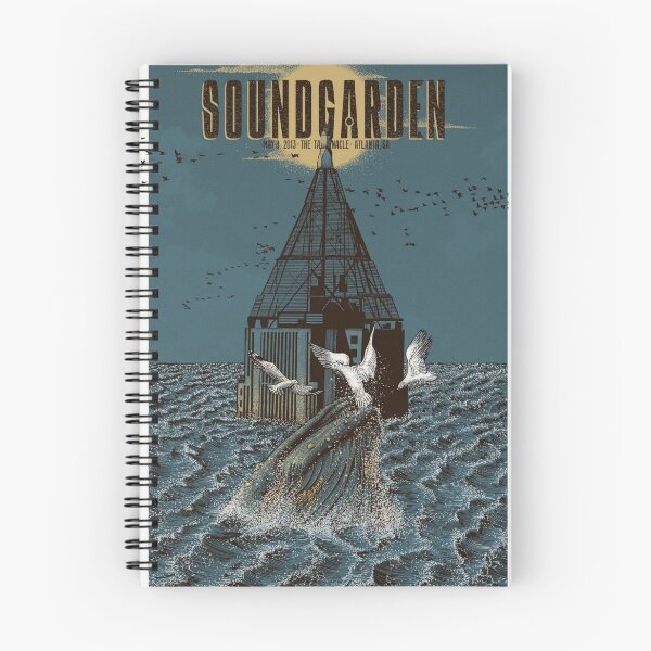 Item preview, Sound Garden Soundgarden Original Custom Vintage Music Band Tee Unique Poster Wall Art designed and sold by Cool Robot Bro..