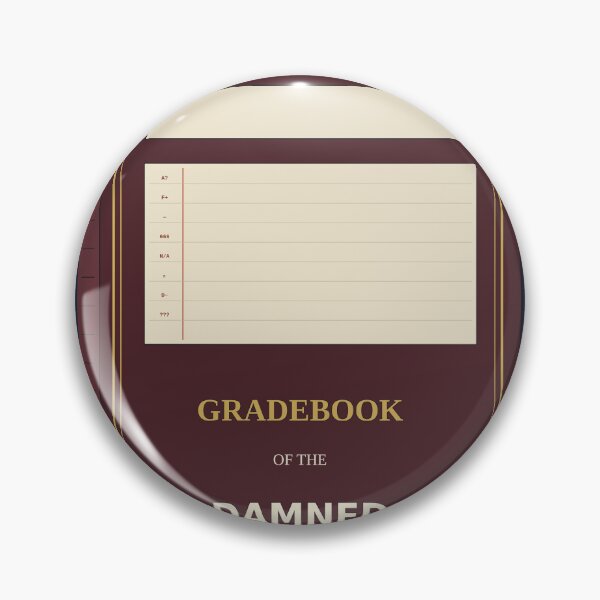 Item preview, Gradebook Of The Damned designed and sold by PhoenixTShirtz.