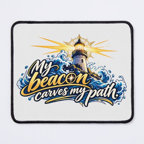 Item preview, My beacon carves my path.(Anime Ver.) designed and sold by MaxDreamsArt.