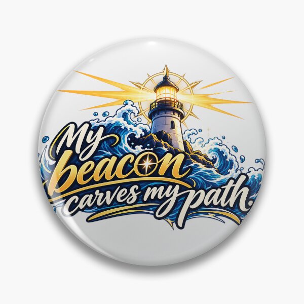 Item preview, My beacon carves my path.(Anime Ver.) designed and sold by MaxDreamsArt.