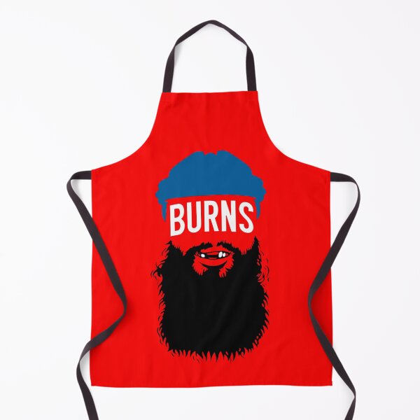 Item preview, Burns Blue Beanie Black Beard Smile Eyes Cartoon Character Funny Bearded Man Fan Art Apparel Gift designed and sold by CaseMitch.