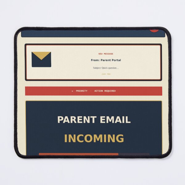 Item preview, Parent Email Incoming designed and sold by PhoenixTShirtz.