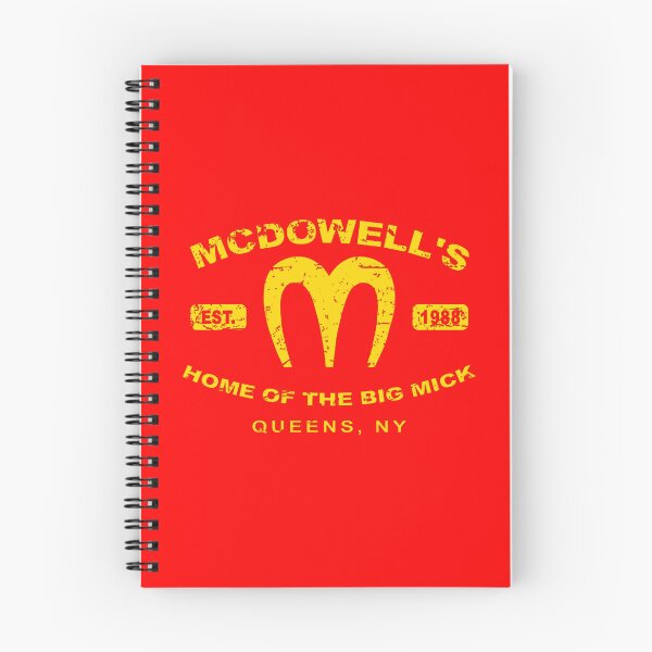 Item preview, McDowell's Home of the Big Mick Queens NY 1988 Coming to America Movie Parody Golden Arches Style Retro Vintage Apparel Gift designed and sold by CaseMitch.