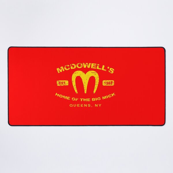 Item preview, McDowell's Home of the Big Mick Queens NY 1988 Coming to America Movie Parody Golden Arches Style Retro Vintage Apparel Gift designed and sold by CaseMitch.