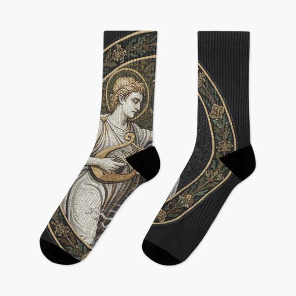 Item preview, Orpheus & Eurydice: The Echoes of Devotion - Ancient Mosaic Art designed and sold by codex antique.