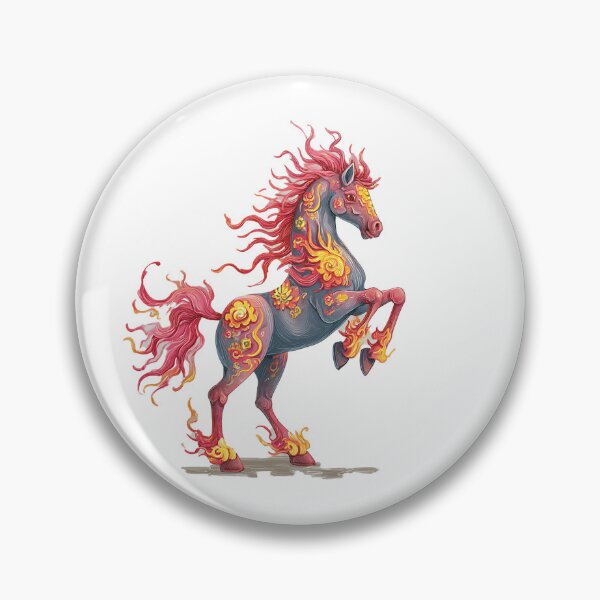 Item preview, Fiery Year of the Horse – Lunar New Year Power and Celebration designed and sold by NotSoSubtleRosiePeas.