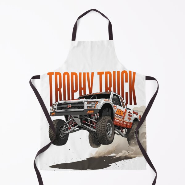 Item preview, Off-Road Baja Trophy Truck Jumping Desert Racing Truck Illustration designed and sold by Motorline44.
