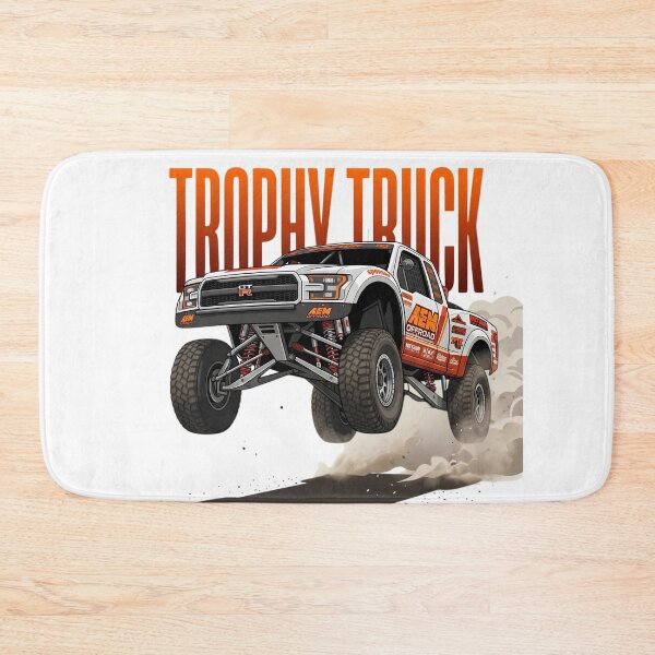 Item preview, Off-Road Baja Trophy Truck Jumping Desert Racing Truck Illustration designed and sold by Motorline44.