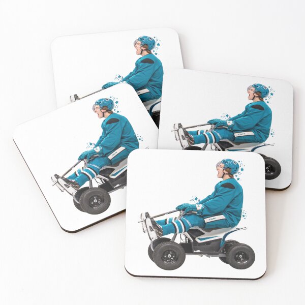 Item preview, Macklin Celebrini Sharkie's Four-wheeler | San Jose Sharks designed and sold by Ferne Reacts.