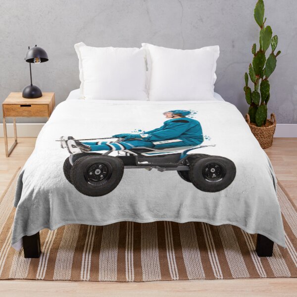 Item preview, Macklin Celebrini Sharkie's Four-wheeler | San Jose Sharks designed and sold by Ferne Reacts.