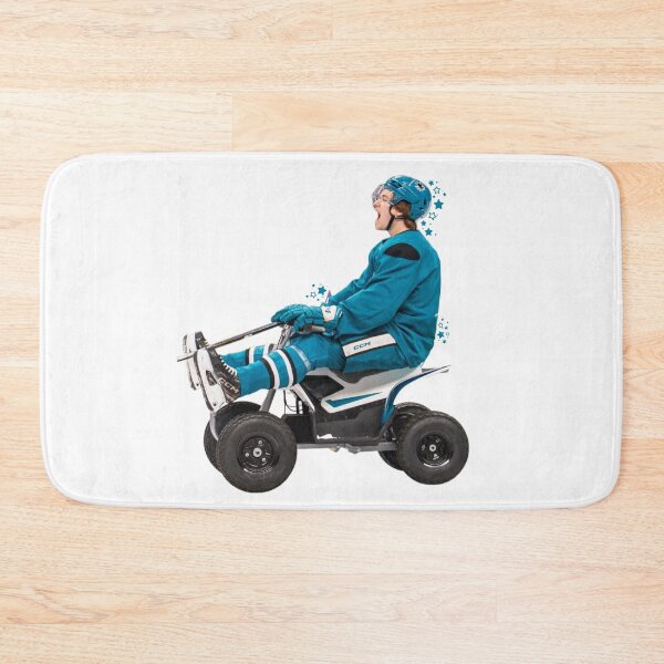 Item preview, Macklin Celebrini Sharkie's Four-wheeler | San Jose Sharks designed and sold by Ferne Reacts.