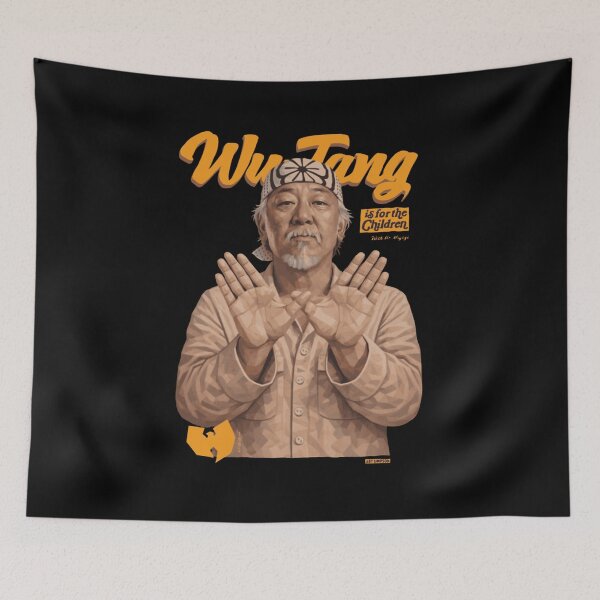 Item preview, Wu Tang Is For The Children Mr Miyagi Hands Crossed Bandana Hip Hop Martial Arts Fan Art Apparel Gift designed and sold by CaseMitch.