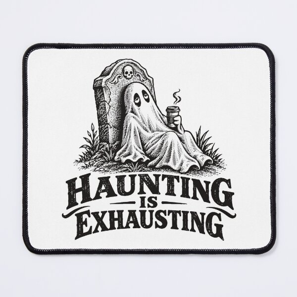 Item preview, Haunting Is Exhausting designed and sold by VelvetRoom.