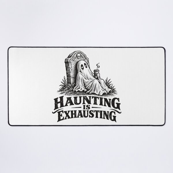 Item preview, Haunting Is Exhausting designed and sold by VelvetRoom.