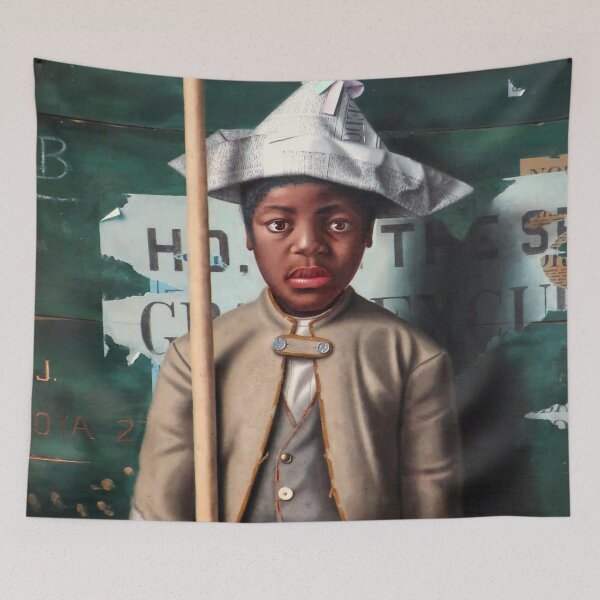 Item preview, Attention, Company! From slavery to Civil War soldier, portrait of Isaac White African American masterpiece painting by William Harnett designed and sold by Jéanpaul  Ferro.