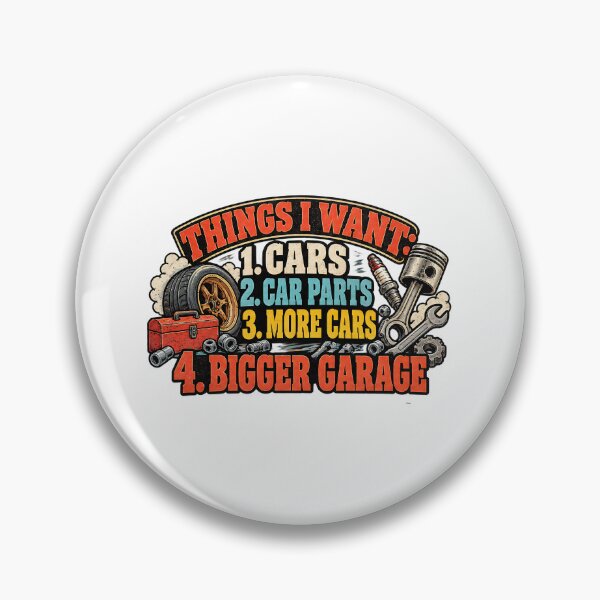 Item preview, Things I Want Cars More Cars Mechanic Car Lover designed and sold by ArtDesignTp.