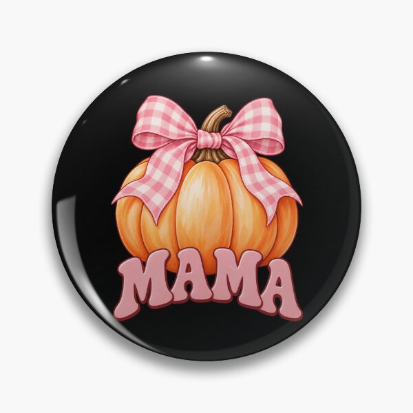 Item preview, Mama Pumpkin with Pink Bow designed and sold by ROUX-ART.
