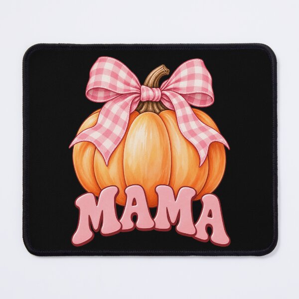 Item preview, Mama Pumpkin with Pink Bow designed and sold by ROUX-ART.