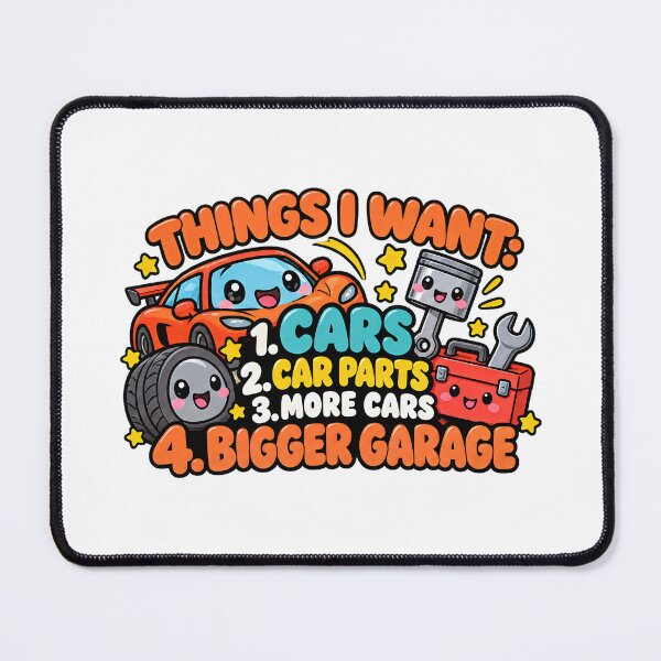Item preview, Things I Want Cars More Cars Funny Car Lover designed and sold by ArtDesignTp.