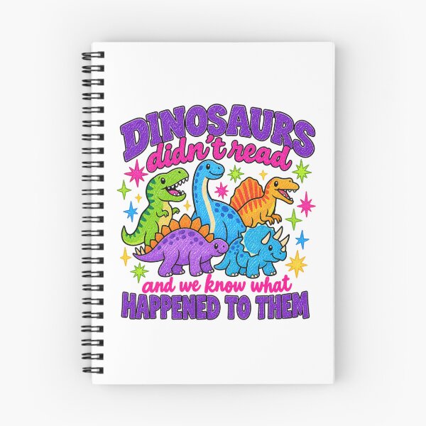 Item preview, Dinosaurs Didn't Read Funny Teacher Librarian Graphic designed and sold by Whirx.