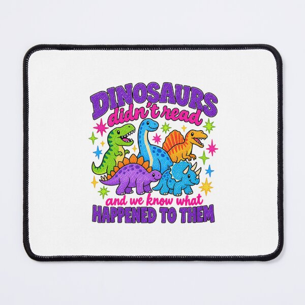 Item preview, Dinosaurs Didn't Read Funny Teacher Librarian Graphic designed and sold by Whirx.