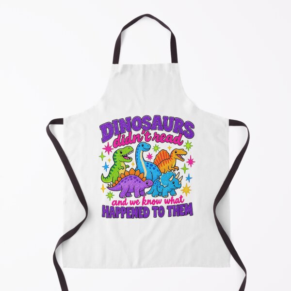 Item preview, Dinosaurs Didn't Read Funny Teacher Librarian Graphic designed and sold by Whirx.