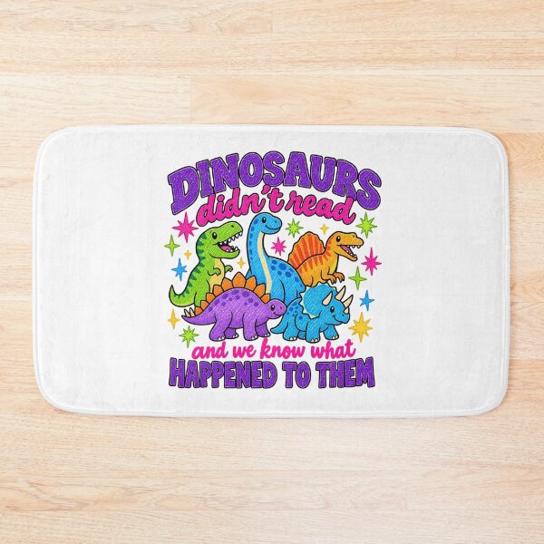 Item preview, Dinosaurs Didn't Read Funny Teacher Librarian Graphic designed and sold by Whirx.