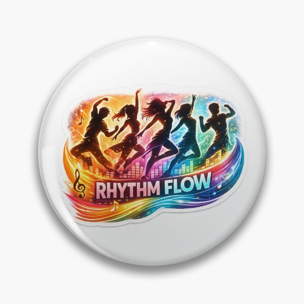 Item preview, Rhythm Flow Dance Silhouette Music Art designed and sold by lorand-designs.