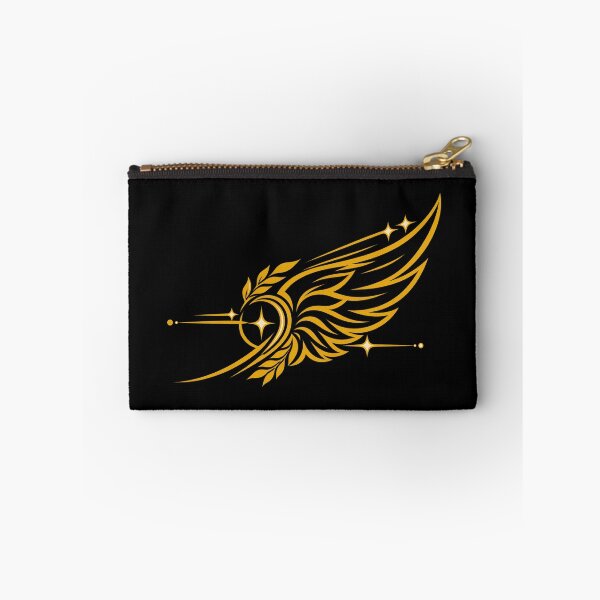 Item preview, Hermes Winged Symbol Greek Mythology Gold Celestial designed and sold by QubekShop.