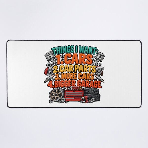 Item preview, Things I Want Cars More Cars Car Guy Mechanic designed and sold by ArtDesignTp.