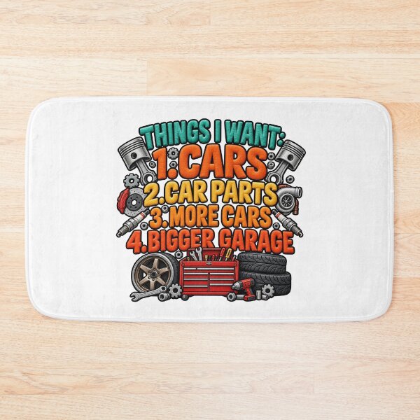 Item preview, Things I Want Cars More Cars Car Guy Mechanic designed and sold by ArtDesignTp.