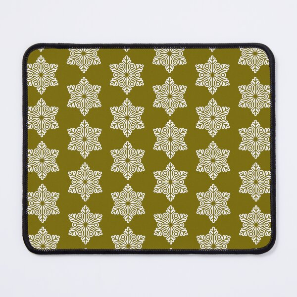 Item preview, Winter Snowflake Antique Gold Seamless Pattern Art designed and sold by Jyoti Digital Artist.