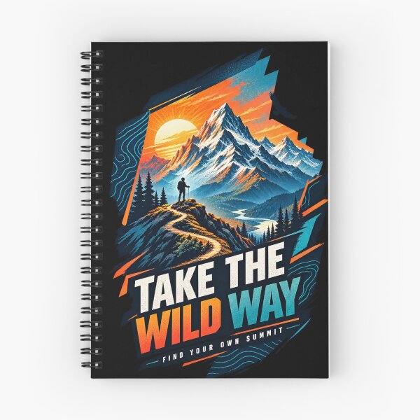Item preview, Take The Wild Way Mountain Hiking designed and sold by NestTshirt.