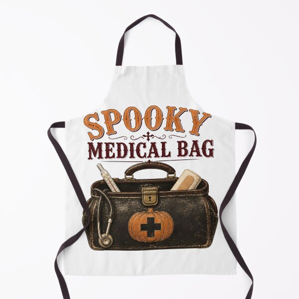 Item preview, Spooky Medical Bag Vintage Healthcare Halloween designed and sold by BernoNickel.
