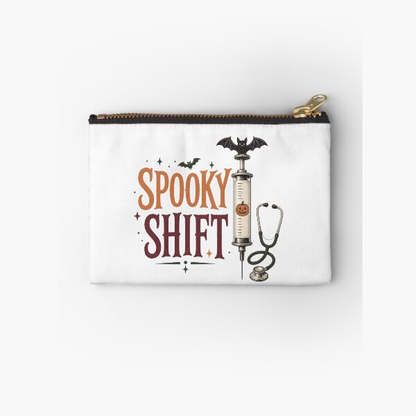 Item preview, Spooky Shift Hospital Night Work Halloween Nurse designed and sold by BernoNickel.